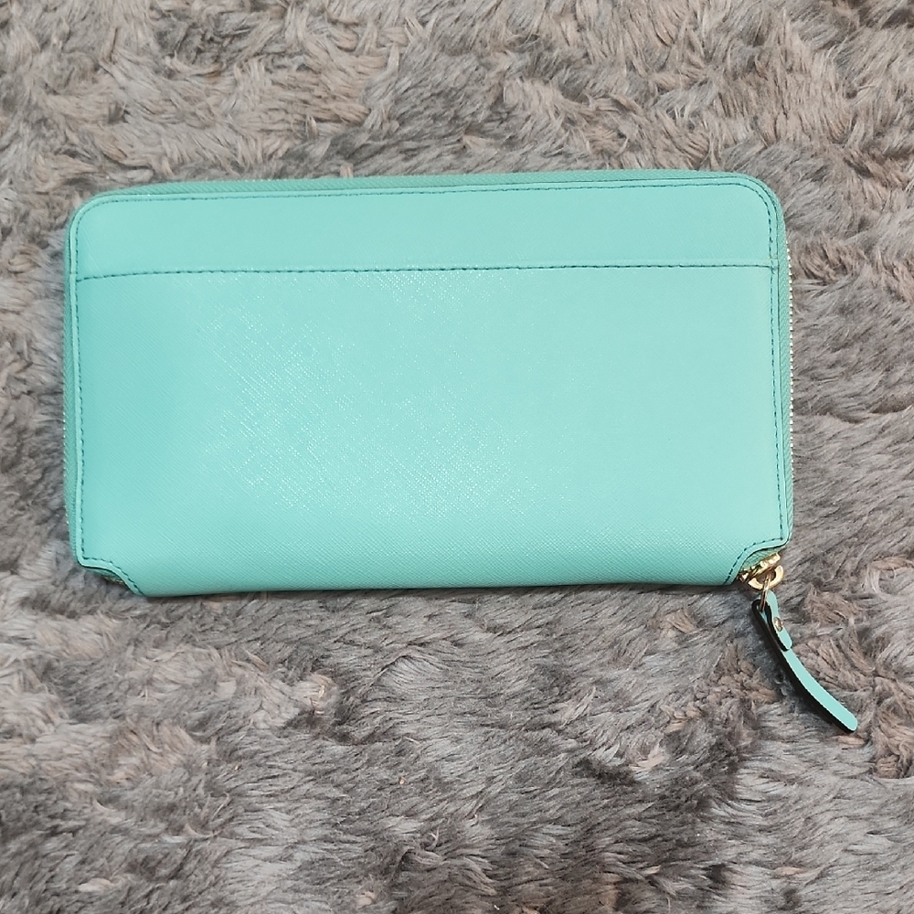 Kate Spade Turquoise Wallet - Picture 2 of 7